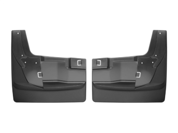 Picture of WeatherTech 2019+ Dodge Ram Truck 2500/3500 (Dually w/ Fender Flares) No Drill Mudflaps - Black