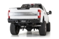 Picture of Addictive Desert Designs 17-20 Ford Super Duty Bomber HD Rear Bumper w/ Mounts For Cube Lights