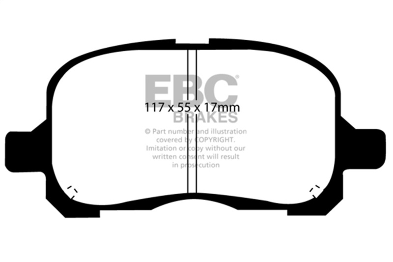 Picture of EBC Ultimax2 Brake Pad Sets - UD741