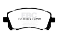 Picture of EBC Redstuff Brake Pad Sets - DP31134C