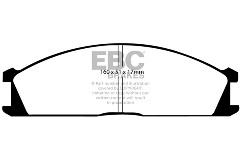 Picture of EBC Ultimax2 Brake Pad Sets - UD333