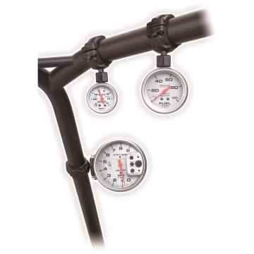 Picture of Autometer 5in Pedestal Tach Black Roll Pod for 1 1/2 inch Roll Cage