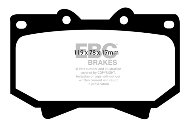 Picture of EBC Bluestuff Brake Pad Sets - DP51319NDX