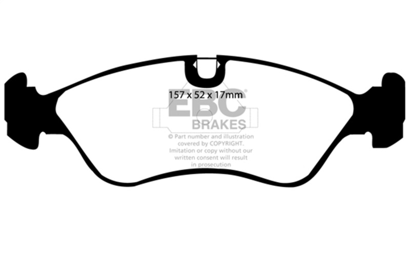 Picture of EBC Yellowstuff Brake Pad Sets - DP4760R