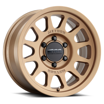 Picture of Method MR703 17x8.5 0mm Offset 6x135 87mm CB Method Bronze Wheel