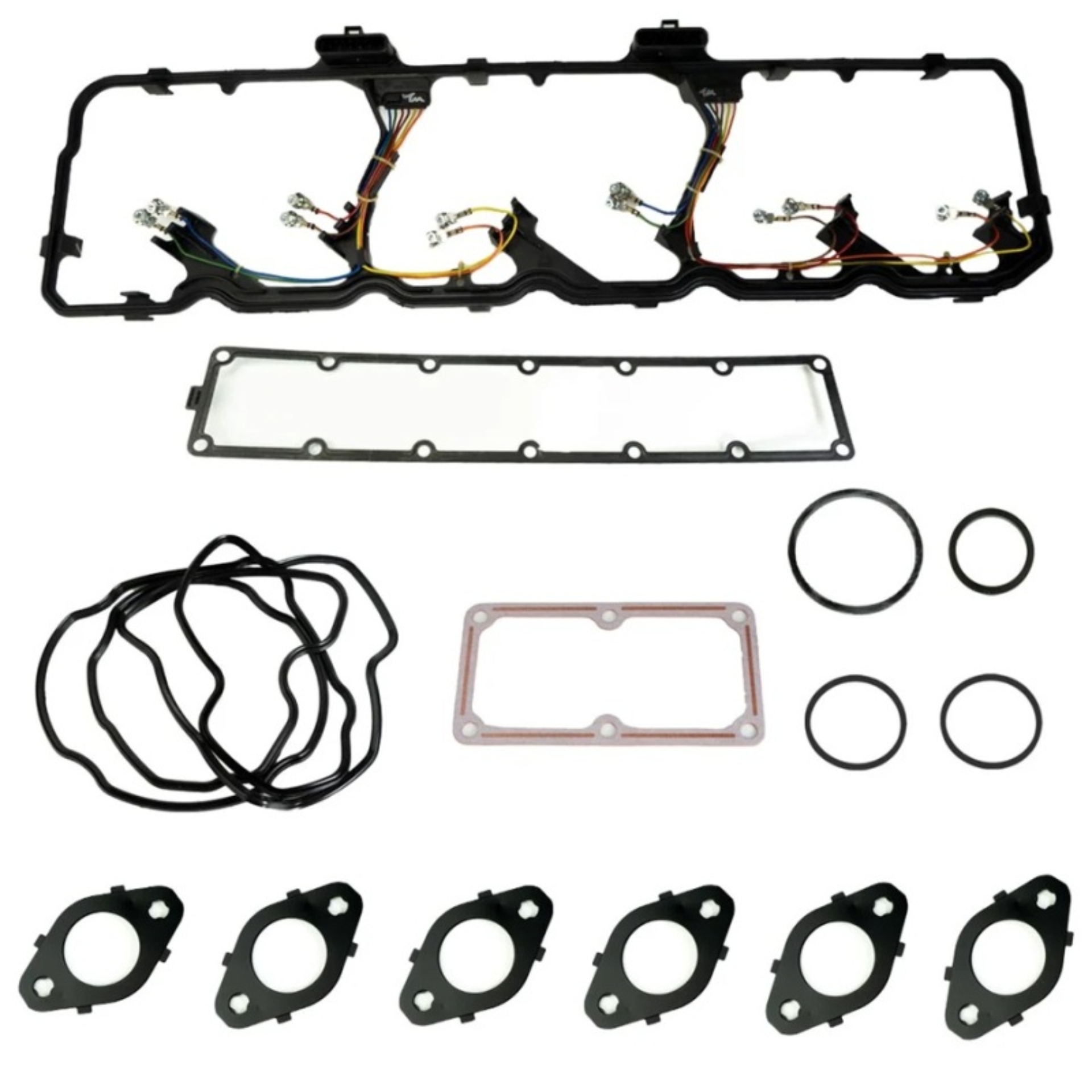 Picture of Industrial Injection Engine Installation Gasket Set 2007.5-2018 6.7L Cummins W/ Injector Harness