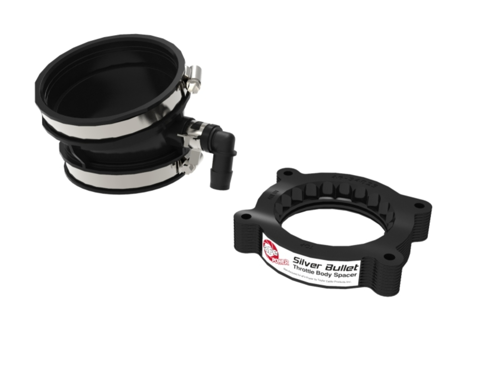 Picture of aFe Silver Bullet TBS Throttle Body Spacers - 46-34023B