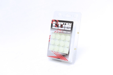 Picture of Wheel Mate Monster Lug Nut Caps - Glow In Dark 14x1.50