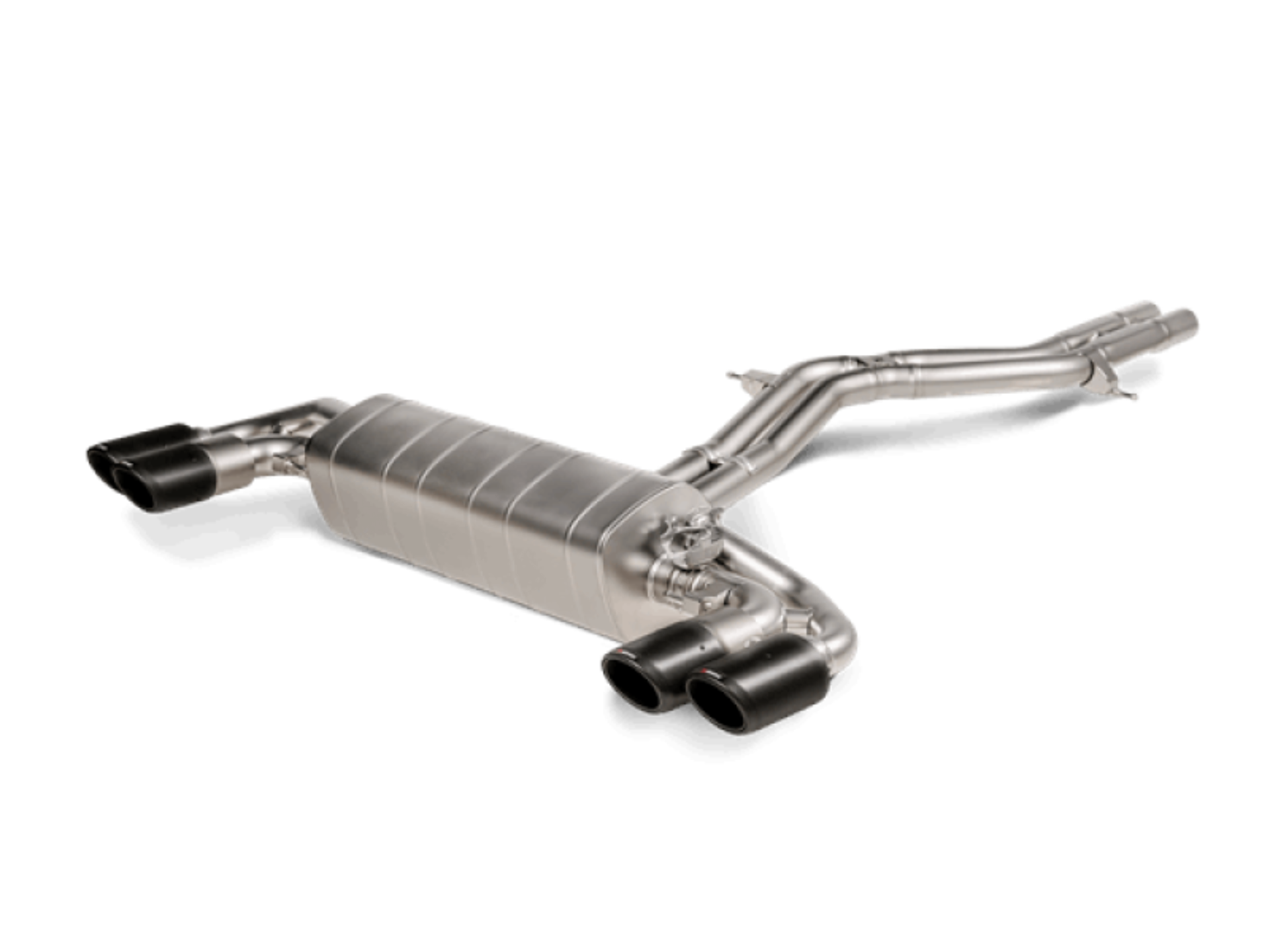 Picture of Akrapovic 2019+ Porsche Cayenne S/Coupe (536) Evolution Line Cat Back (Titanium) (Req. Tips)