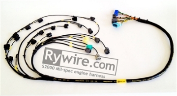 Picture of Rywire Honda S2000 AP1/AP2 (Early) Mil-Spec Engine Harness w/Quick Disconnect/OE Coils/Inj/ECU Plugs