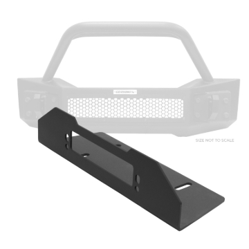 Picture of Go Rhino 07-20 Jeep Wrangler JL/JLU/JK/JKU/Gladiator JT Trailline Bumper Fairlead Mount Plate