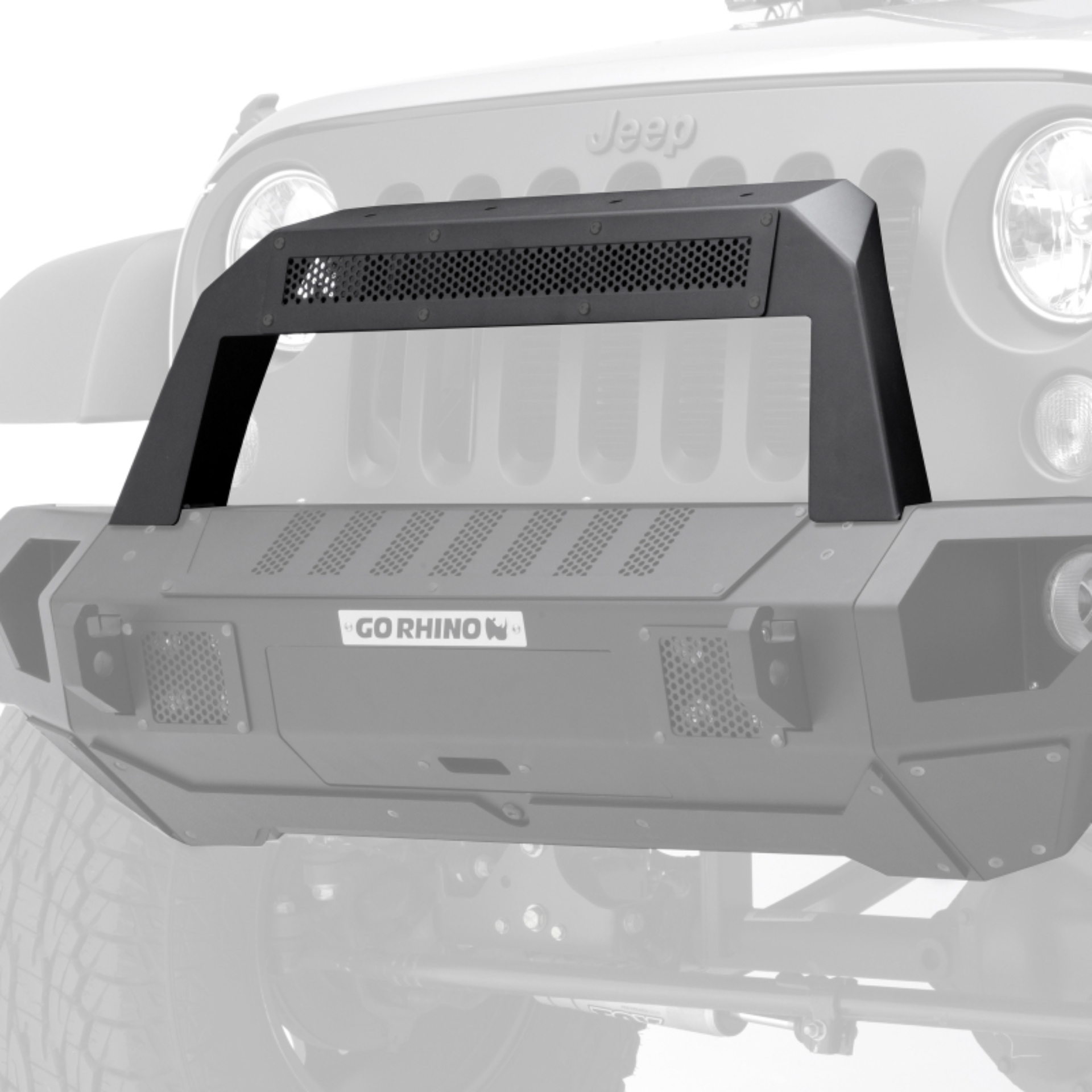 Picture of Go Rhino 07-20 Jeep Wrangler JL/JLU/JK/JKU/Gladiator JT Trailline 10 Light Mount Bar