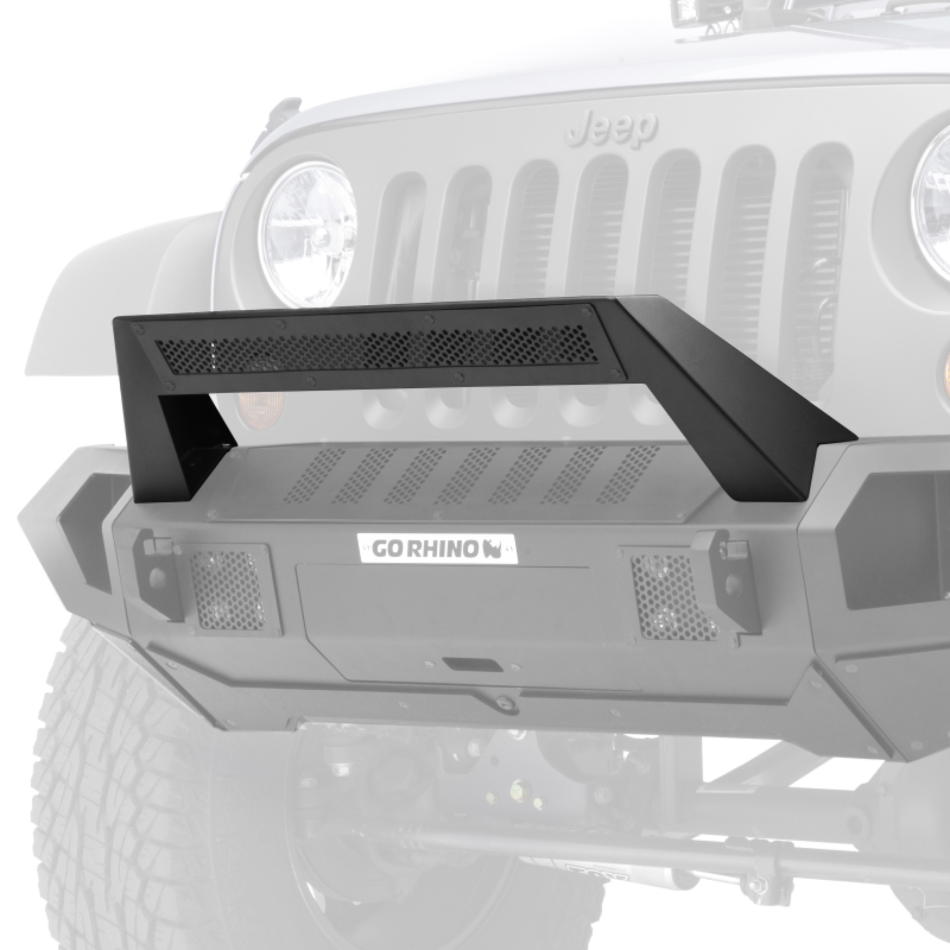 Picture of Go Rhino 07-20 Jeep Wrangler JL/JLU/JK/JKU/Gladiator JT Trailline 20 Light Mount Bar