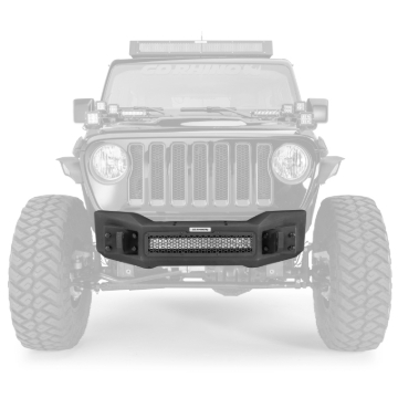 Picture of Go Rhino 07-20 Jeep Wrangler JL/JLU/JK/JKU/Gladiator JT Rockline Front Stubby Bumper