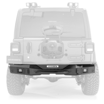 Picture of Go Rhino 07-18 Jeep Wrangler JK/JKU Rockline Rear Full Width Bumper