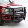 Picture of Go Rhino 00-04 Ford Excursion 3000 Series StepGuard - Black (Center Grille Guard Only)