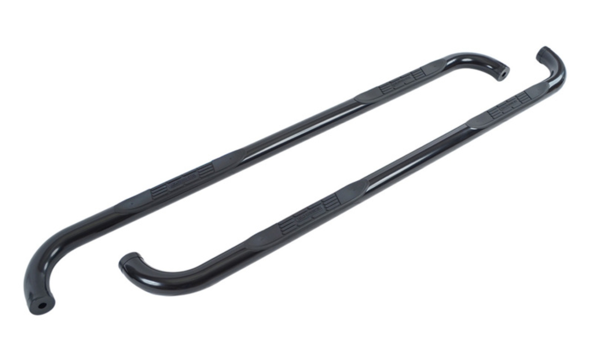 Picture of Go Rhino 14-19 Chevrolet Silverado 1500 LD (Classic) 4000 Series SideSteps - Cab Length - Black