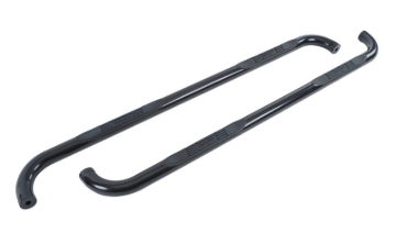 Picture of Go Rhino 14-19 Chevrolet Silverado 1500 LD (Classic) 4000 Series SideSteps - Cab Length - Black