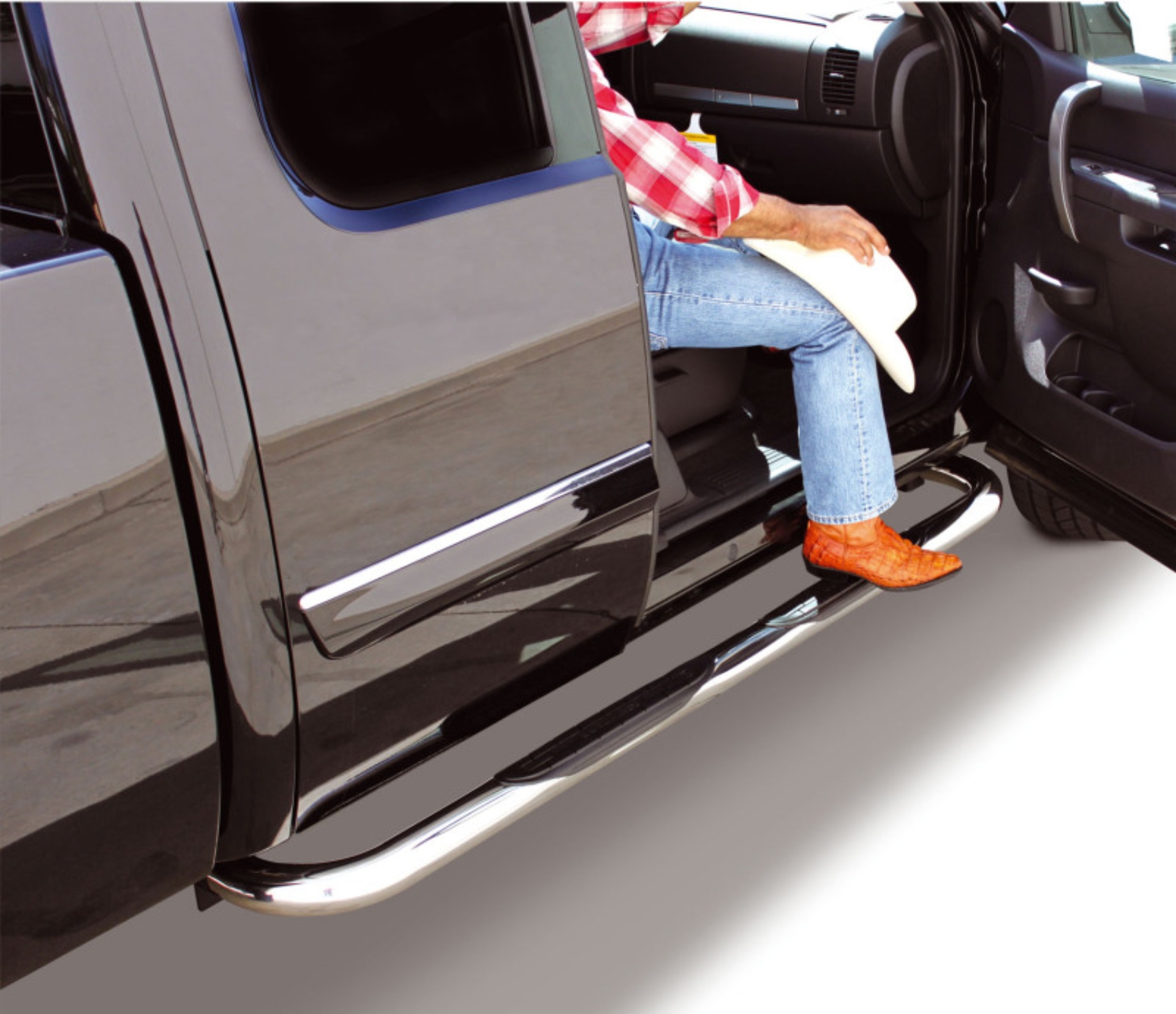 Picture of Go Rhino 10-20 Ram Ram 2500HD/3500HD 4000 Series SideSteps - Cab Length - SS