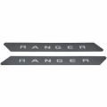 Picture of Putco 19-20 Ford Ranger SuperCab - w/ RANGER Etching (2pcs) Black Platinum Door Sills