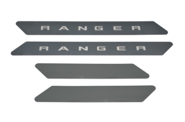 Picture of Putco 19-20 Ford Ranger SuperCrew - w/ RANGER Etching (4pcs) Black Platinum Door Sills