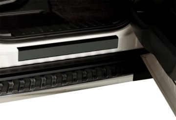 Picture of Putco 14-18 Chevy Silverado LD - Regular Cab (4pcs) Black Platinum Door Sills
