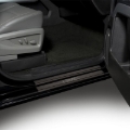 Picture of Putco 14-18 GMC Sierra LD - Regular Cab w/ GMC Etching (4pcs) Black Platinum Door Sills