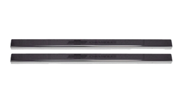 Picture of Putco 2020 Chevy Silv LD/HD Double/Regular Cab w/ Bow Tie Etching (2pcs) Black Platinum Door Sills