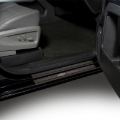 Picture of Putco 14-18 Chevy Silv LD - Crew Cab w/ CHEVROLET Etching (8pcs) Black Platinum Door Sills