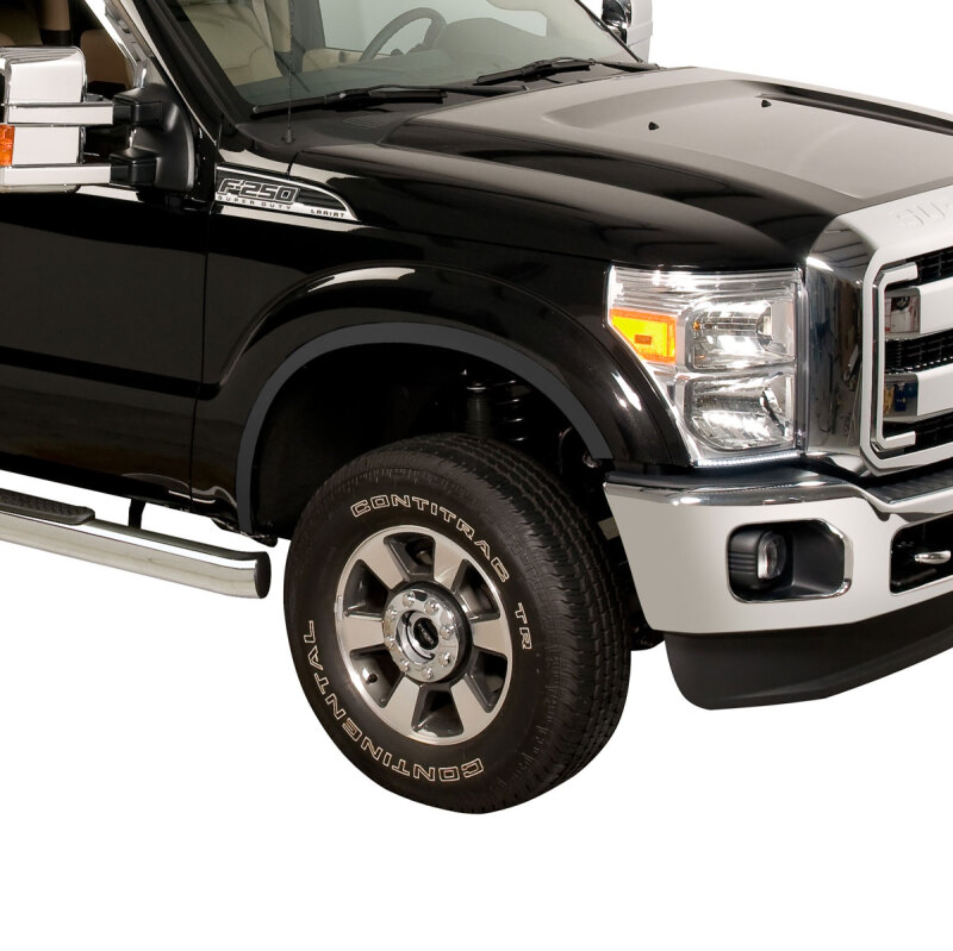 Picture of Putco PUT Black Platinum Fender Trim Exterior Trim - 97230BP