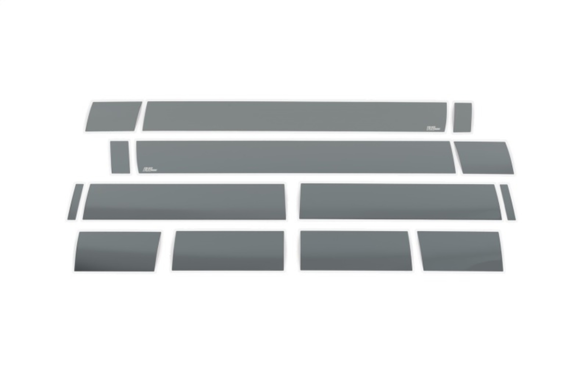 Picture of Putco 07-13 Chevy Silv Ext Cab 6.5ft Standard Box - 6in Wide - 14pcs Black Platinum Rocker Panels