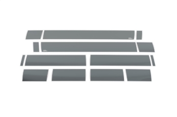 Picture of Putco 07-13 Chevy Silv Ext Cab 6.5ft Standard Box - 6in Wide - 14pcs Black Platinum Rocker Panels