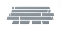 Picture of Putco 07-13 Chevy Silv Crew Cab 6.5ft Standard Box - 6in Wide - 14pcs Black Platinum Rocker Panels