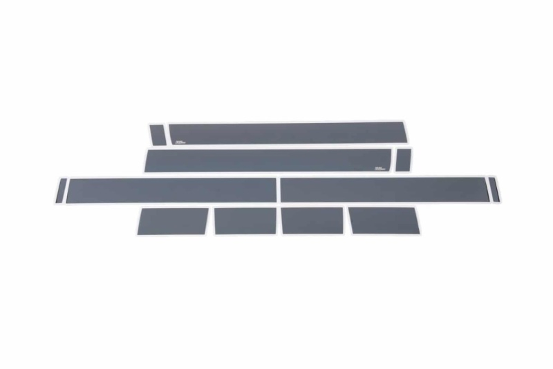 Picture of Putco 07-13 Chevy Silverado Crew Cab 5.5 Box - 6in Wide (12pcs) Black Platinum Rocker Panels