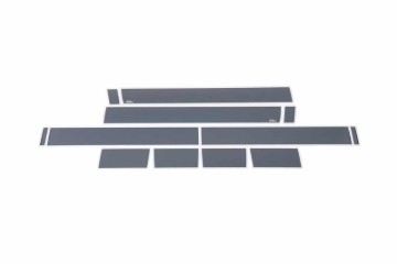Picture of Putco 07-13 Chevy Silverado Crew Cab 5.5 Box - 6in Wide (12pcs) Black Platinum Rocker Panels