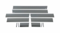 Picture of Putco PUT Blk Platinum Rocker Panels Body Armor & Rock Rails - 9751210BP