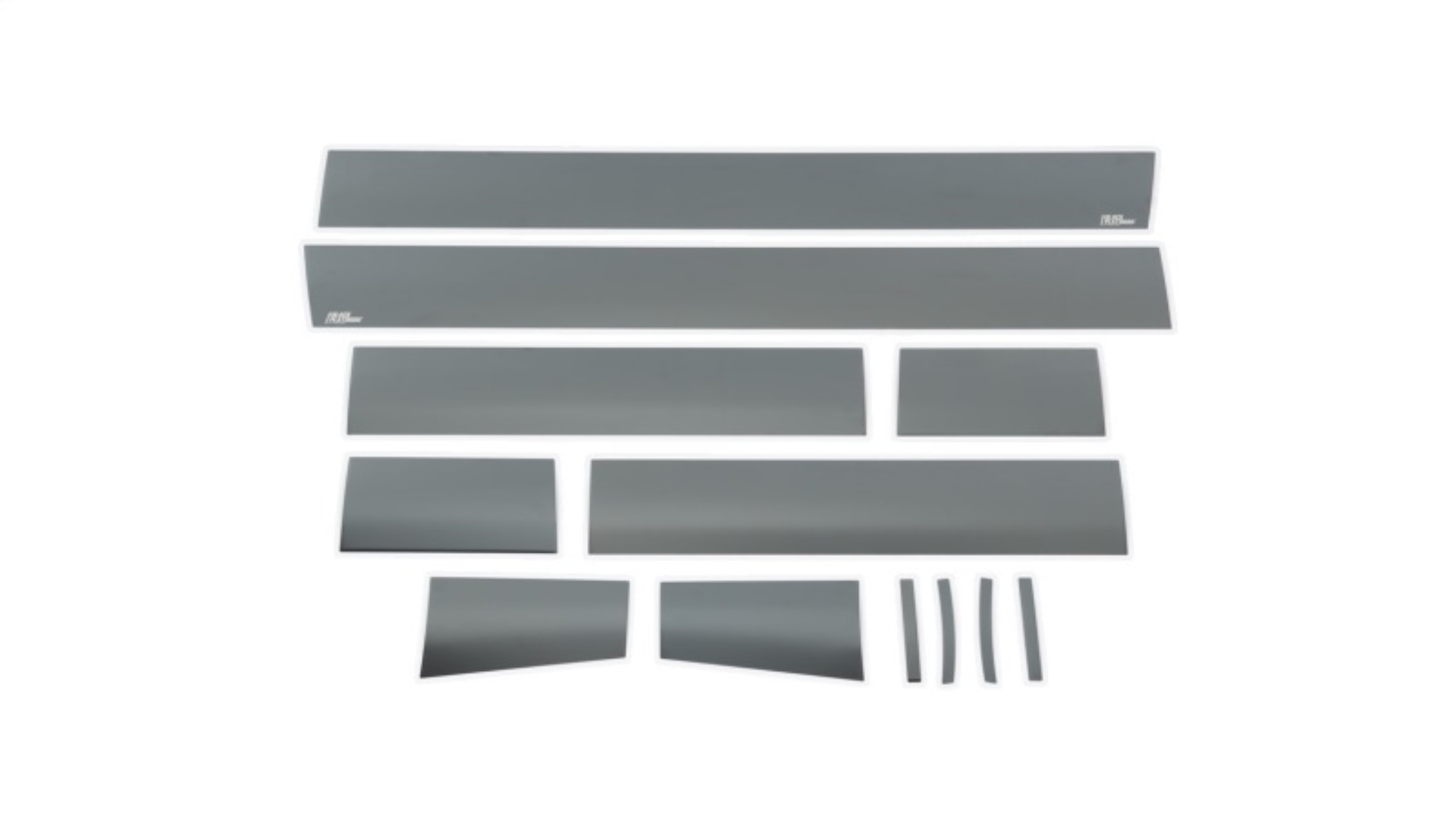 Picture of Putco 07-13 GMC Sierra Extended Cab 5.5ft Box - 6in Wide - 12pcs Black Platinum Rocker Panels