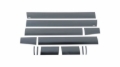 Picture of Putco PUT Blk Platinum Rocker Panels Body Armor & Rock Rails - 9751214BP
