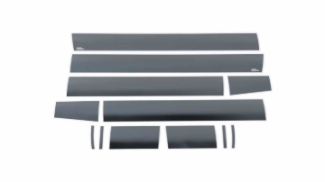 Picture of Putco 07-13 GMC Sierra Crew Cab 5.5ft Box - 6in Wide - 12pcs Black Platinum Rocker Panels