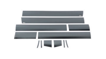 Picture of Putco 14-14 GMC Sierra HD - Crew Cab 6.5 Short Box 6in Wide - 12pcs Black Platinum Rocker Panels