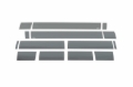 Picture of Putco 07-13 Chevy Silv Ext Cab 6.5ft Standard Box - 6in Wide - 14pcs Black Platinum Rocker Panels
