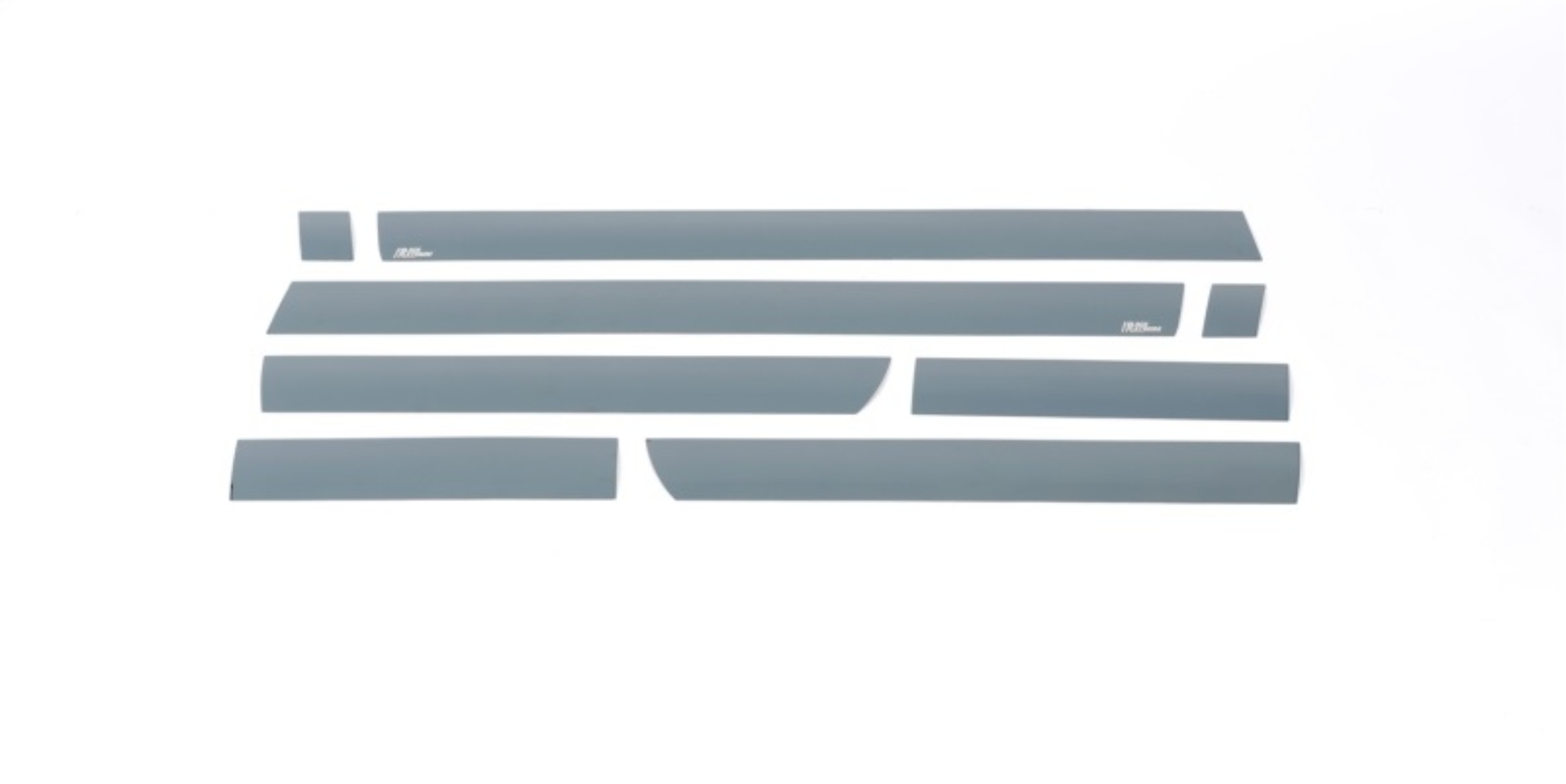 Picture of Putco 15-19 Chevy Silverado HD - Double Cab Dually 8pcs Black Platinum Rocker Panels