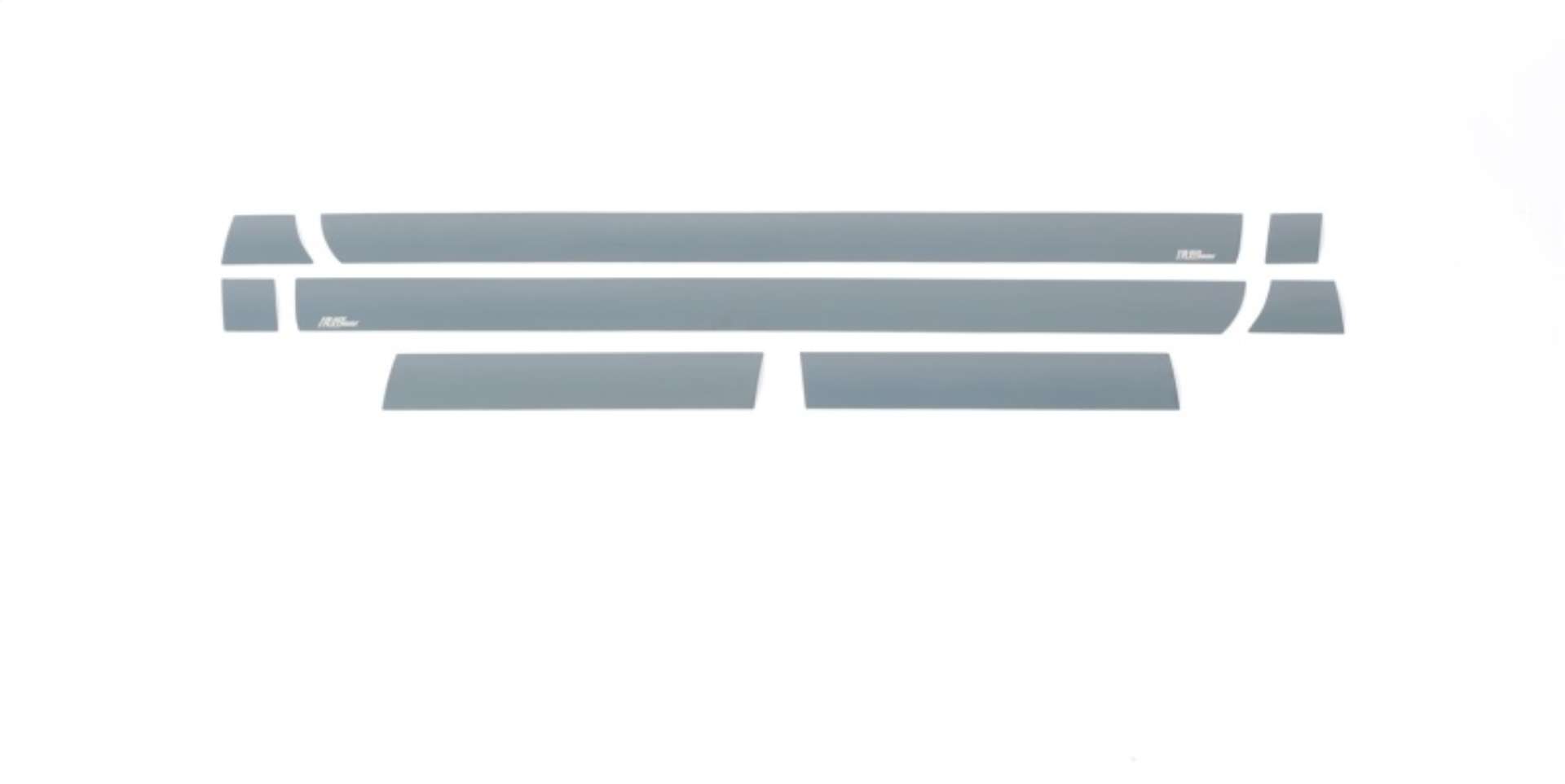 Picture of Putco 15-19 Chevy Silverado HD Dually Regular Cab (8pcs) Black Platinum Rocker Panels
