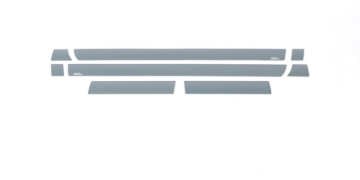 Picture of Putco 15-19 Chevy Silverado HD Dually Regular Cab (8pcs) Black Platinum Rocker Panels