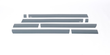 Picture of Putco 15-19 GMC Sierra HD Crew Cab Dually (8pcs) Black Platinum Rocker Panels