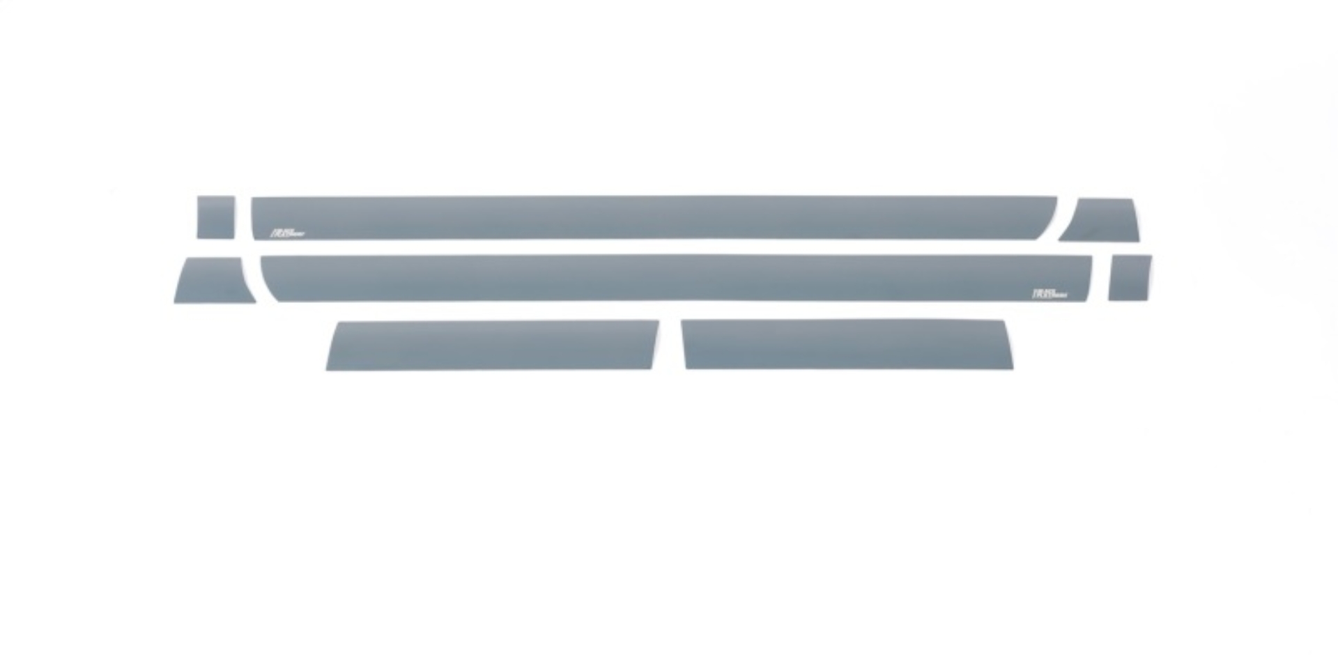 Picture of Putco 15-19 GMC Sierra HD Regular Cab Dually (8pcs) Black Platinum Rocker Panels