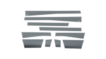 Picture of Putco 09-18 Ram 1500 Quad Cab 6.5ft- 5.5in Wide 12pcs w/o Factory Flares Blk Platinum Rocker Panels
