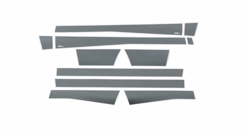 Picture of Putco PUT Blk Platinum Rocker Panels Body Armor & Rock Rails - 9751317BP