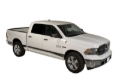 Picture of Putco PUT Blk Platinum Rocker Panels Body Armor & Rock Rails - 9751306BP