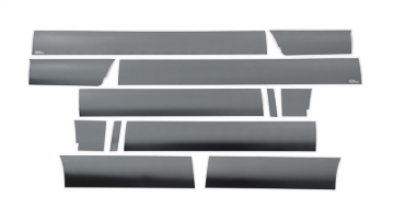 Picture of Putco 09-14 Ford F-150 Super Crew 6.5 Short Box - 7in Wide (12pcs) Black Platinum Rocker Panels